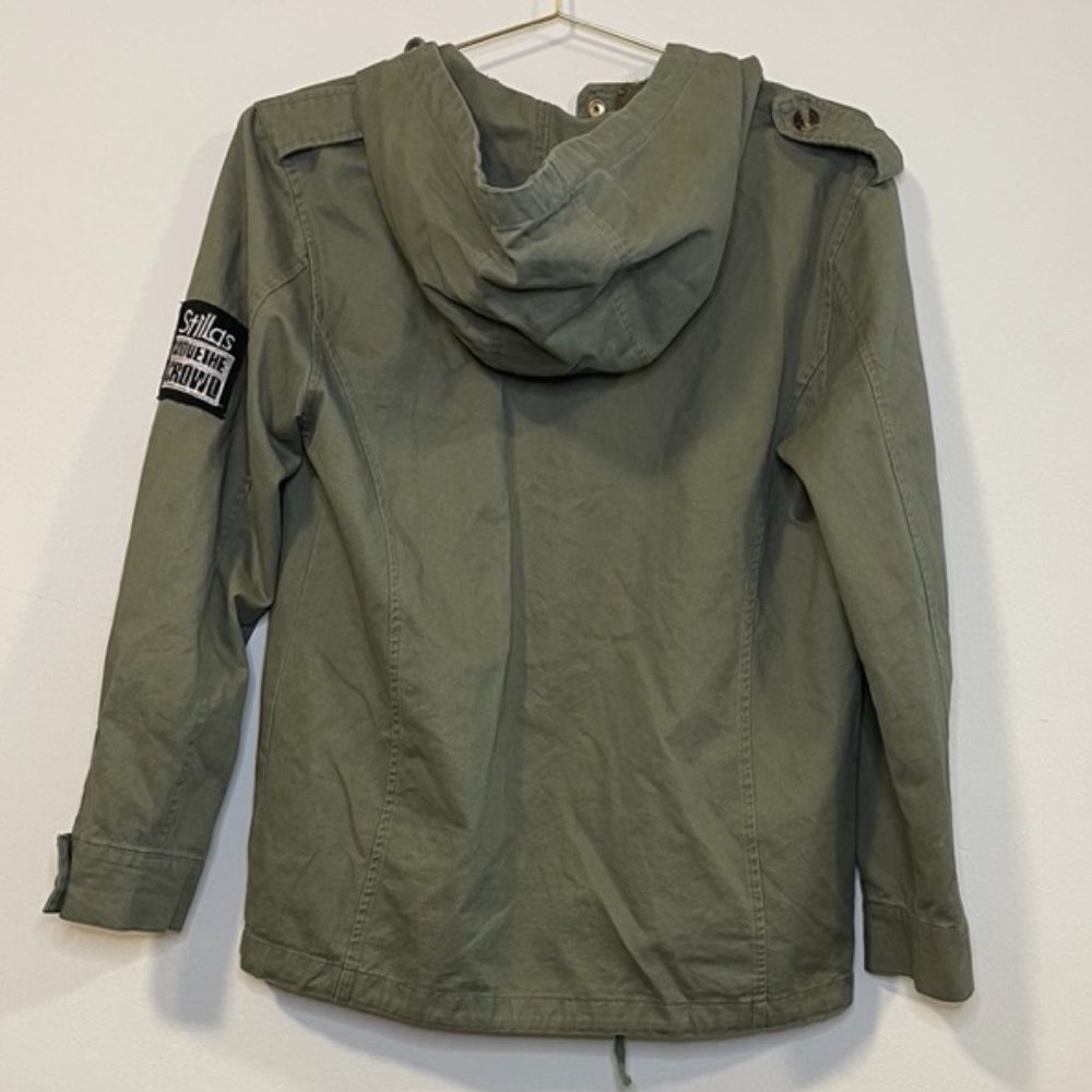 Mieeion Patchwork Jacket With Hood - image 5